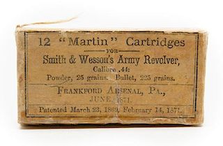 Frankford Arsenal Box of 12 "Martin" Cartridges 