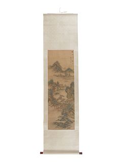 Lan Tao
Image: 49 1/2 x 16 1/2 in., 125 x 42 cm. 