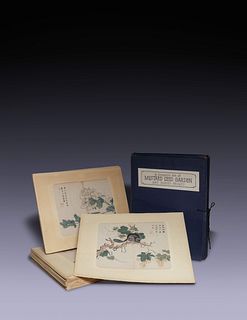 [WOODBLOCK PRINTS] A Complete Set of Mustard Seed Garden. Art Series Prints. 19th/20th Century.