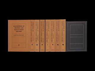 [CERAMICS]CHARLESTON, Robert J. Masterpieces of Western & Near Eastern Ceramics. Tokyo: Kodansha, 1979-1978.