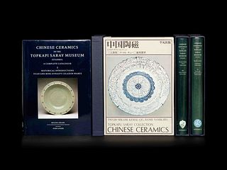 [COLLECTIONS-TOPKAPI SARAY] Two works about collections of Chinese ceramics in the Topkapi Saray collections, comprising: