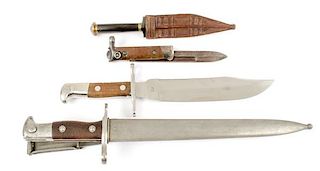 Assorted Bayonets, Lot of Four 