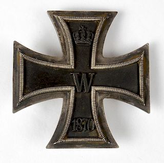 German 1870 Iron Cross by Godet 