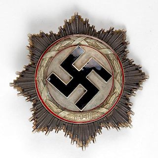 German WWII German Cross in Silver 