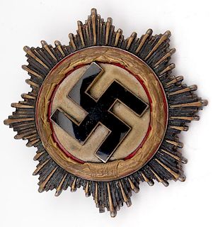 German WWII German Cross in Gold 
