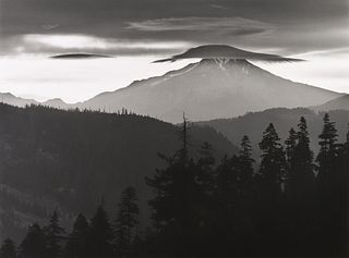 JERRY STEINER - Mt. Jefferson at Sunrise, 1981