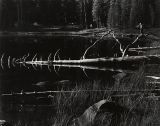 DONALD ROSS - Pool, High Sierra, 1955