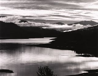 ROBERT K. BYERS - Reservoir Above Eugene, Oregon, 1976
