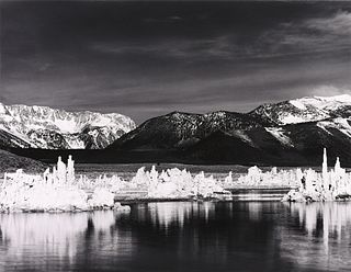 ROBERT K. BYERS - Mono Lake and Sierras, 1981