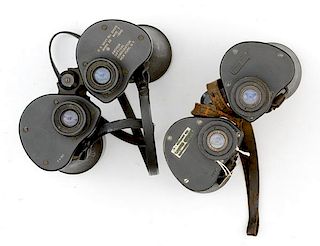 US WWII Binoculars, Lot of Two 