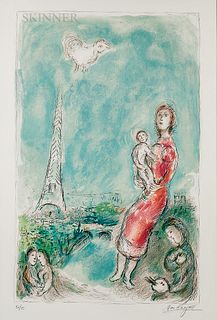 Marc Chagall (Russian/French, 1887-1985)      Maternité rouge
