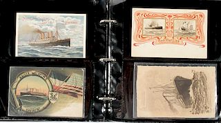 Assorted Post Cards, Stamps, First Day Covers 