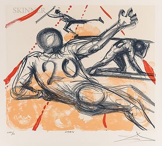 Salvador Dalí (Spanish, 1904-1989)      Sports  /A Suite of Two Prints