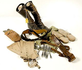 Assorted Military Items, Lot of Five 