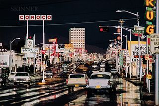 Ernst Haas (Austrian/American, 1921-1986)      Route 66, Albuquerque, New Mexico