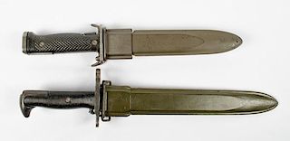 US M-1 Garand Bayonets, Lot of Two 