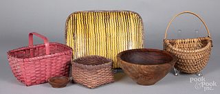 Group of reproduction country accessories