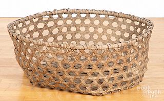 Large cheese basket, 19th c.