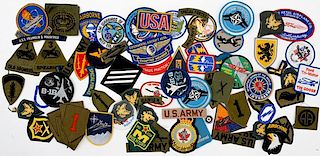 Post War Shoulder Patches, Lot of Eighty 