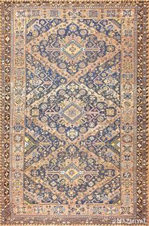 Antique Caucasian Soumak rug ,8 ft x 12 ft 4 in (2.44 m x 3.76 m)