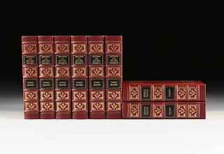 A GROUP OF EIGHT EASTON PRESS THOMAS JEFFERSON BIOGRAPHY AND WRITINGS TITLES, LATE 20TH CENTURY,