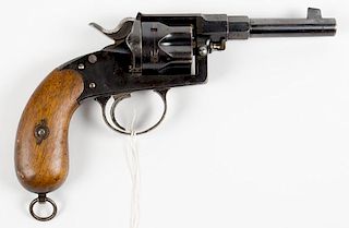 German Erfurt Model 1883 Reichs Revolver 