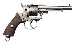 19th Century Pinfire Revolver 
