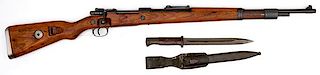 **Mauser Model 98 Rifle w/Bayonet 