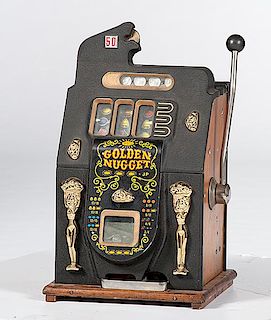 Golden Nugget Half-Dollar Slot Machine 