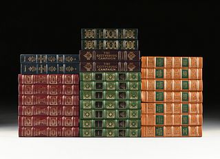A GROUP OF TWENTY SIX EASTON PRESS TITLES FROM THE "AMERICAN HISTORY" SERIES, LATE 20TH CENTURY