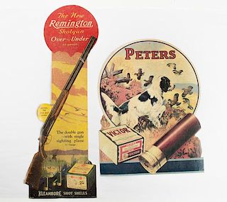 Remington and Peters Display Advertisements 