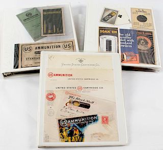 Large Group of US Cartridge Company Advertisements, Catalogs and Correspondence 