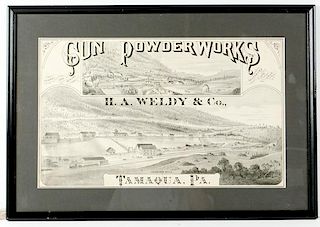 H.A. Weldy Gun Powder Works Tunnel Mills 