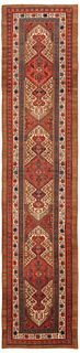 Antique Persian Serab , 3 ft 8 in x 15 ft 10 in ( 1.12 m x 4.83 m )
