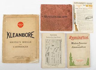 Remington Catalogs and Pamphlets 