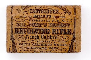Rare Pack of Paper Cartridges for Colt Revolving Rifle 