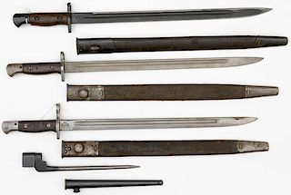 British M-1907 Bayonets and Spike Bayonet 