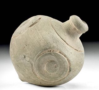 Byzantine Pottery Hand Grenade w/ Circular Motif