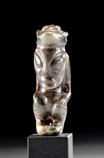 Chinese Neolithic Jade Figural Pendant