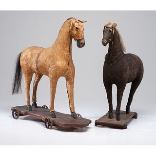 Two Horse Pull Toys