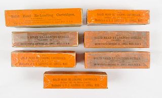 US Cartridge Co. Assorted Ammo Boxes Lot of Seven 