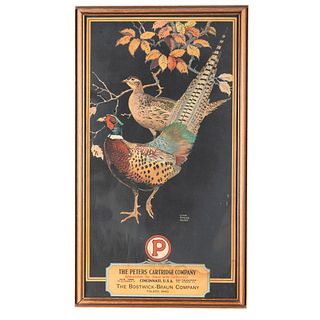A <i>Peters Cartridge Co.</i> Advertising Lithograph