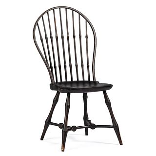 A Wallace Nutting Sackback Windsor Chair