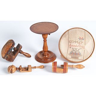 A Group of Sewing Accessories