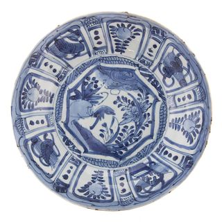Chinese Kraak Ware Plate