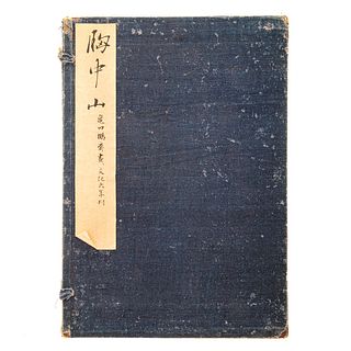 Japanese Illustrated Book by Kameda Bosai, 1816