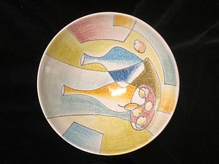Colorful Italian Pottery Bowl