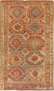 Antique Turkish Konya carpet , 3 ft 5 in x 5 ft 10 in (1.04 m x 1.78 m)