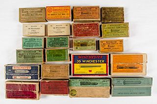 Large Group of Various Caliber Winchester Cartridges 