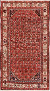 Antique Persian Malayer , 5 ft 4 in x 9 ft 9 in ( 1.63 m x 2.97 m )